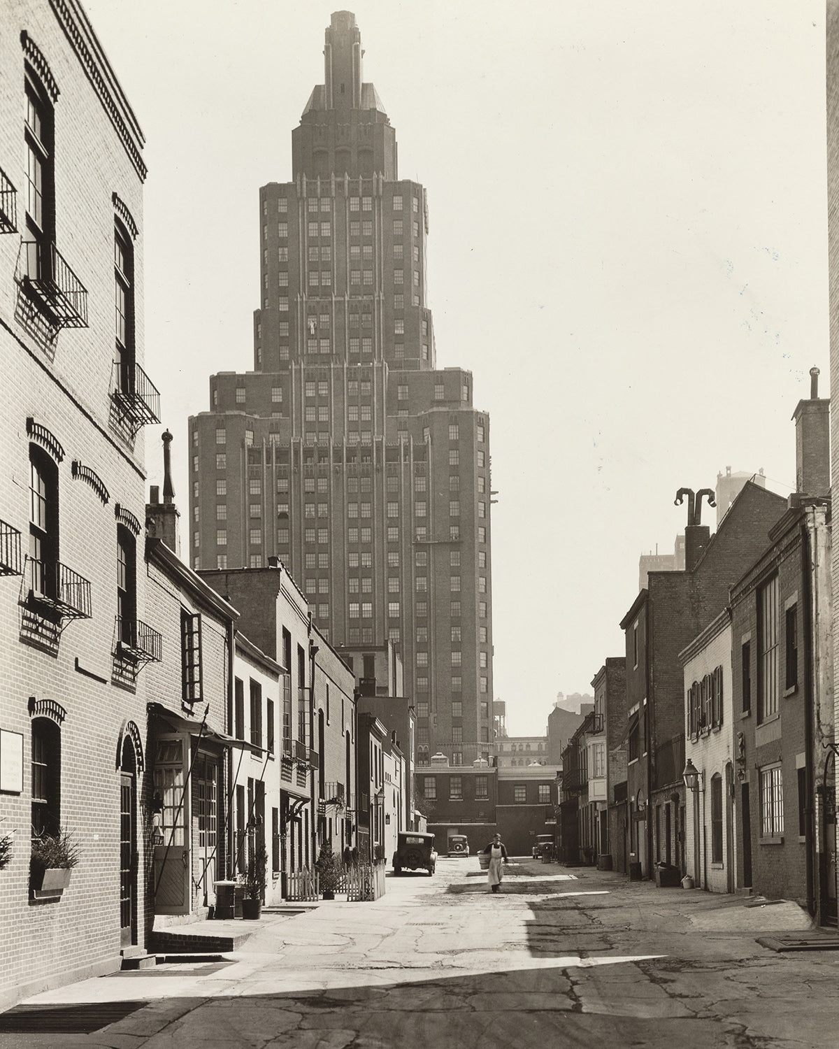 View of MacDougal Alley 1936