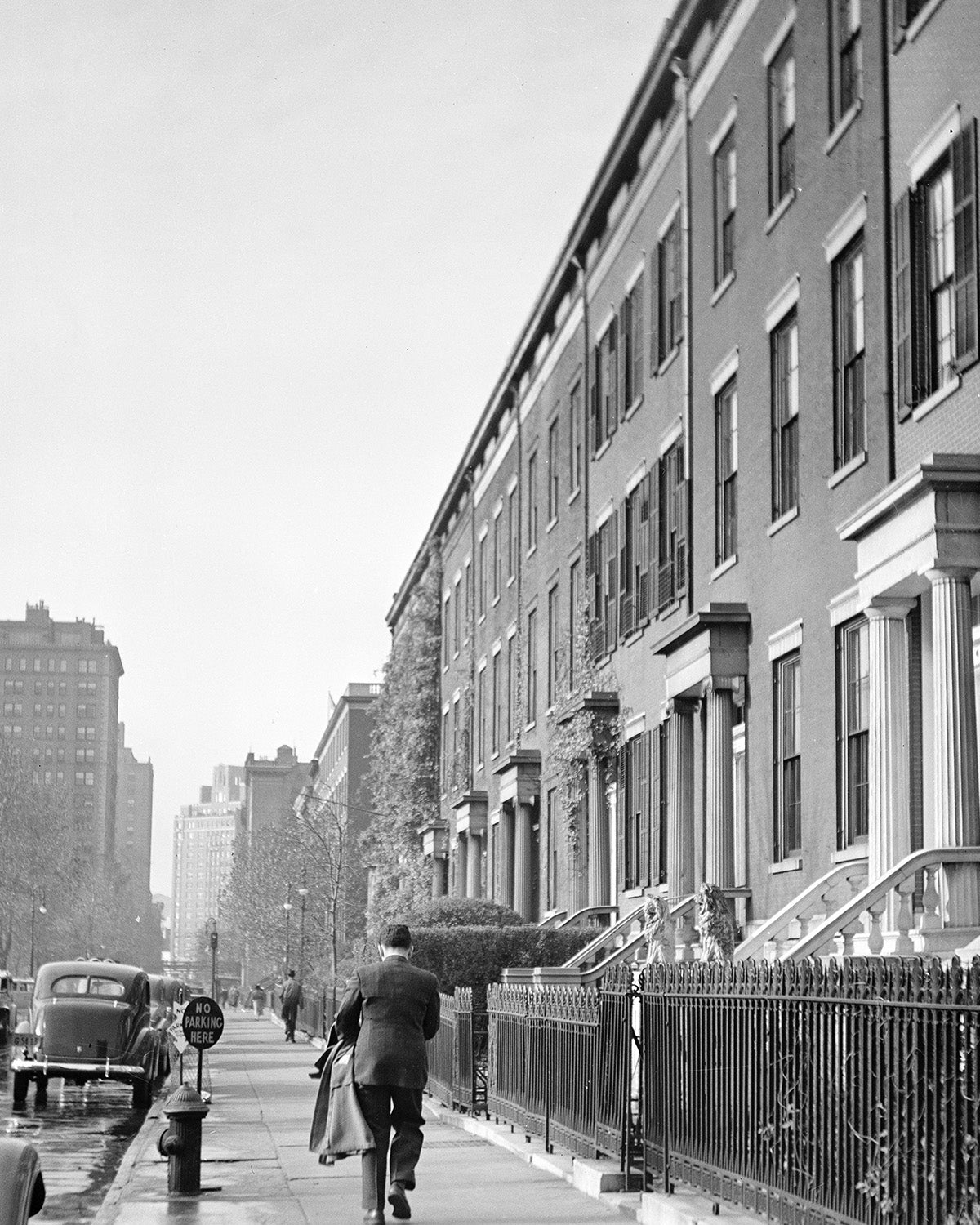 View of Washington Square North 1937