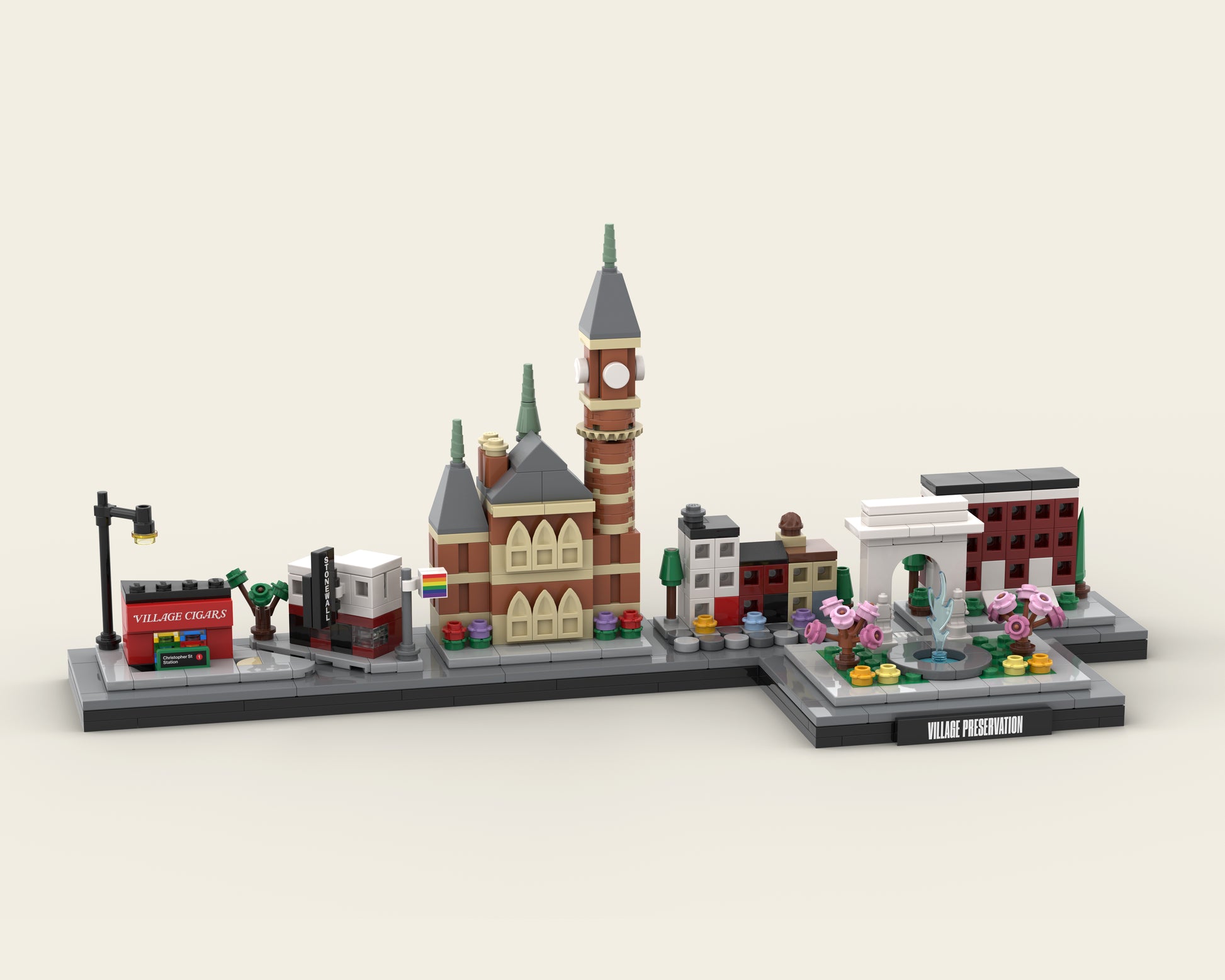 Greenwich Village Building Set